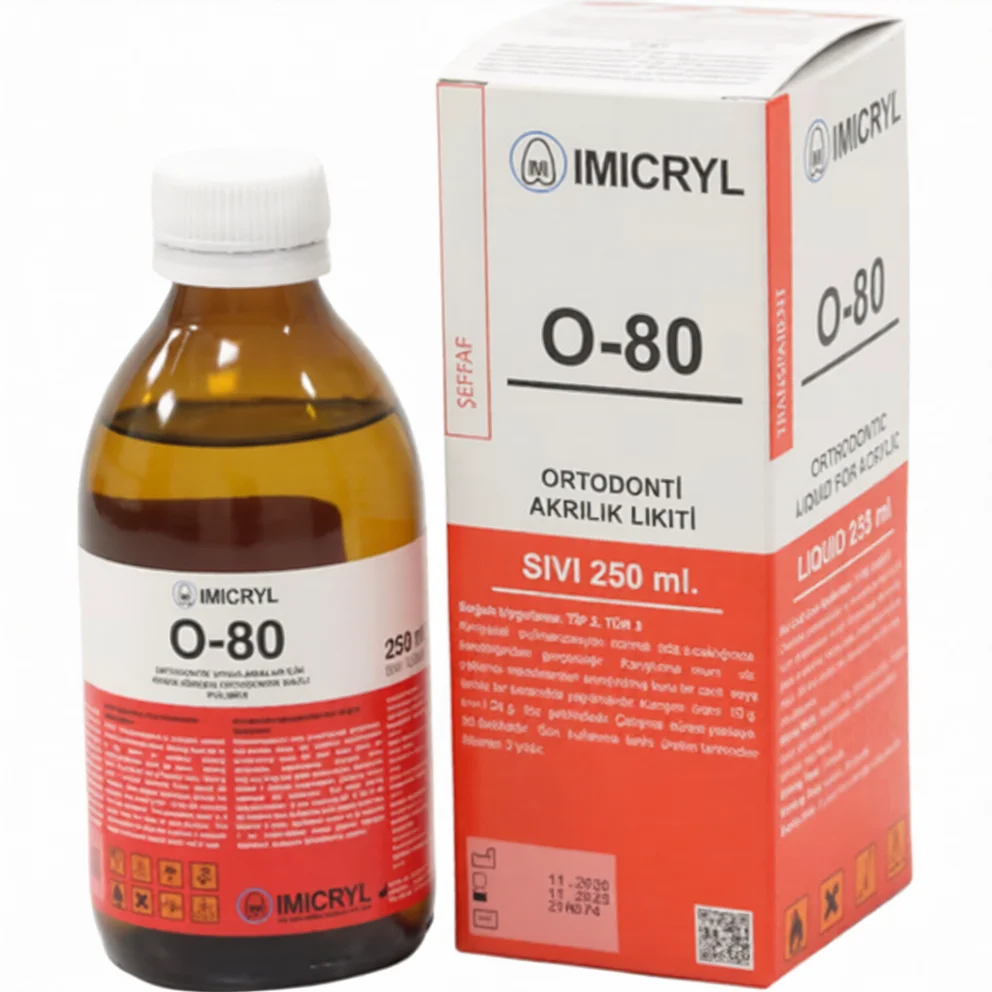 Imicryl O-80 Ortadontik Akrilik 250 ml Likit