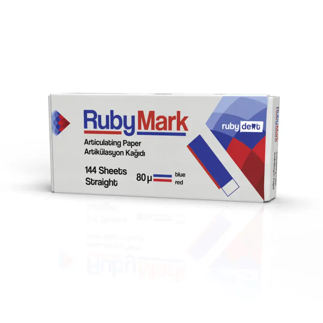Ruby Mark Artikülasyon Kağıdı Düz