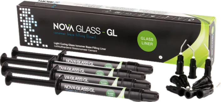 Imicryl Nova Glass GL Glass Liner 4 x 2 g