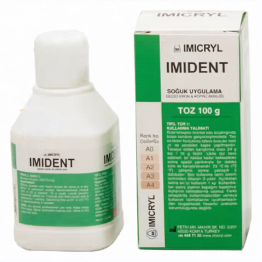 Imicryl Imident Geçici Kron Köprü Akriliği 100 g