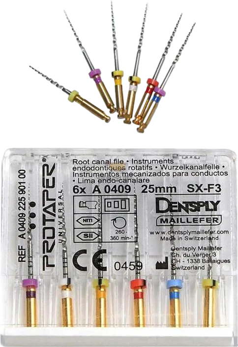 Dentsply Protaper Nikel Titanyum Kanal Eğesi