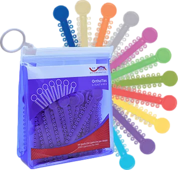 Ortho Smiles Elastic Ligature Ties (Elastik Ligatür)