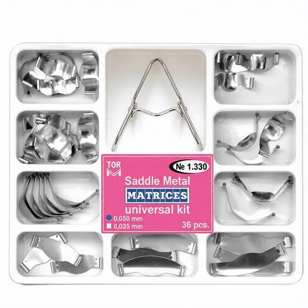 Tor VM Eyer Konturlu Metal Matrix (Universal Kit Premolar için) No:1.330
