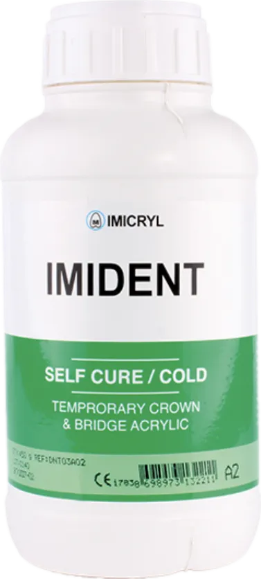 Imicryl İmident Geçici Kron Köprü Akriliği 450 g Toz