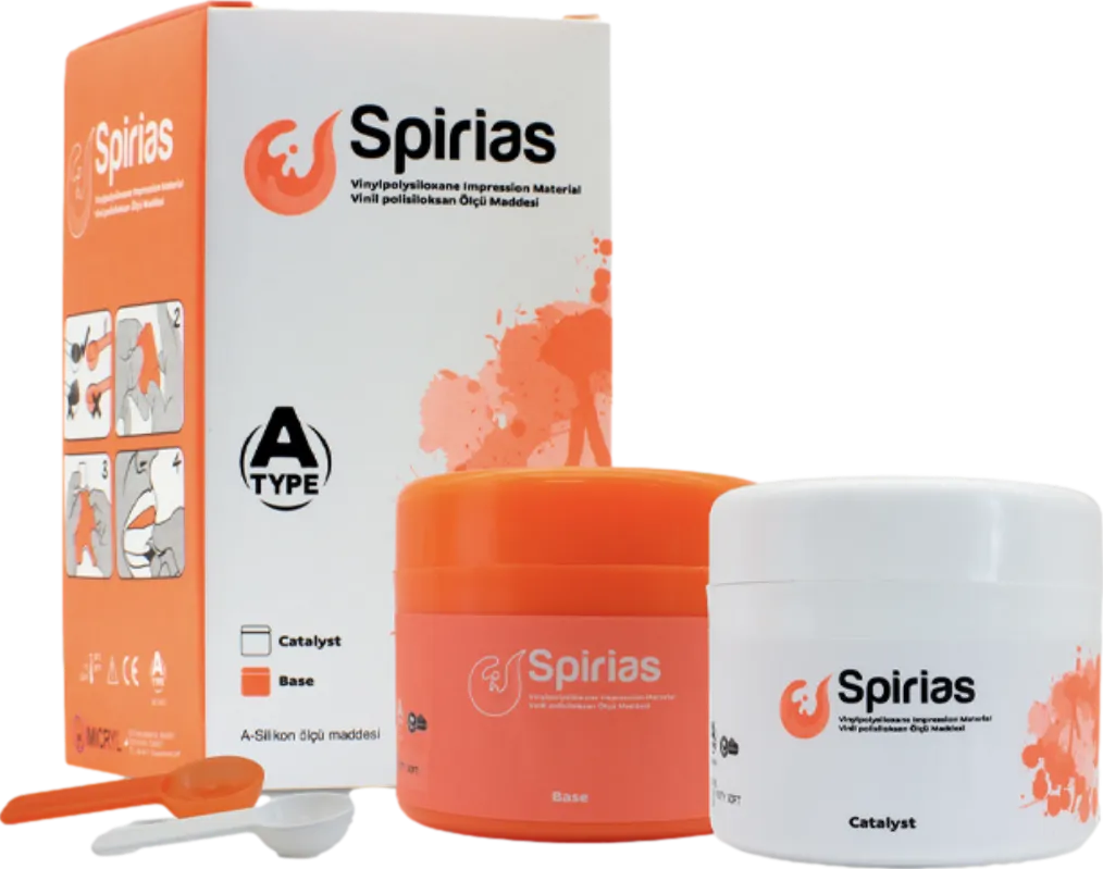 İmicryl Spirias A Tipi Silikon Birinci Ölçü Putty Takımı