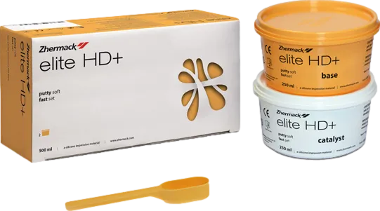 Zhermack Elite HD+ Putty Soft Fast Set Standart Paket 2x 250 ml