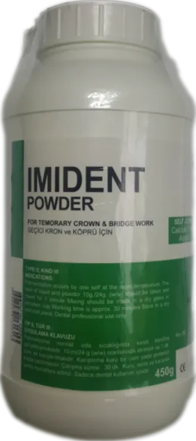 Imicryl IMIDENT Geçici Kron Köprü Akriliği - Toz