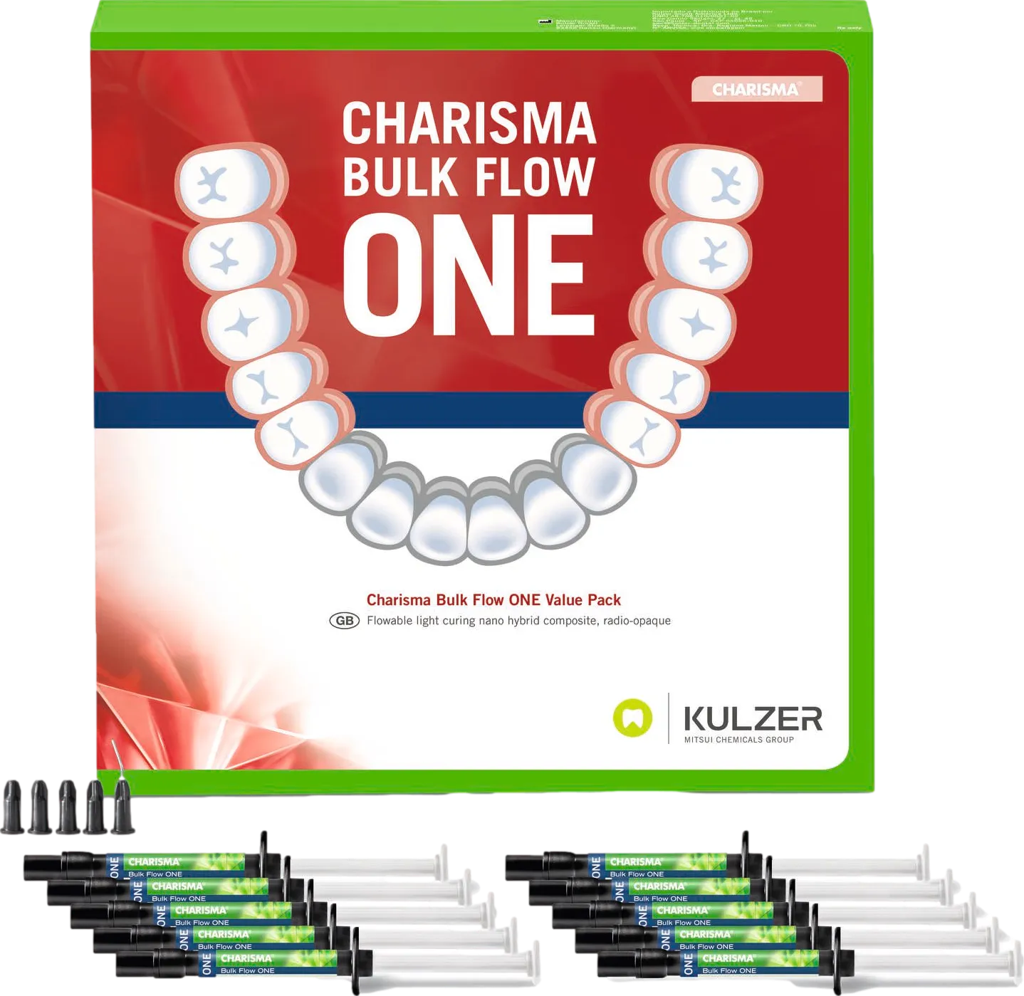 Kulzer Charisma Bulk Flow Akışkan Bulk Kompozit 10lu Set