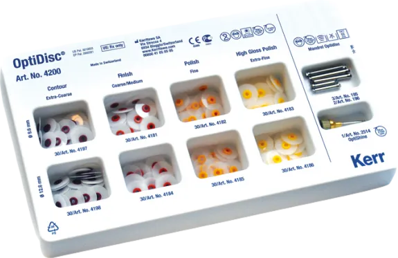 Kerr OptiDisc Extra Coarse Asorti Kit 4200