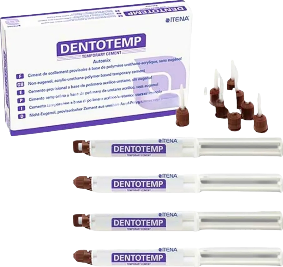 İtena DentoTemp İmplant Automix Value Kit ( Uzun Süreli Geçici Siman )