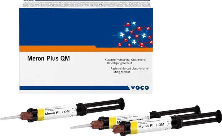 Voco Meron Plus QM Rezin Esaslı Cam İyonomer Yapıştırma Simanı 3'lü