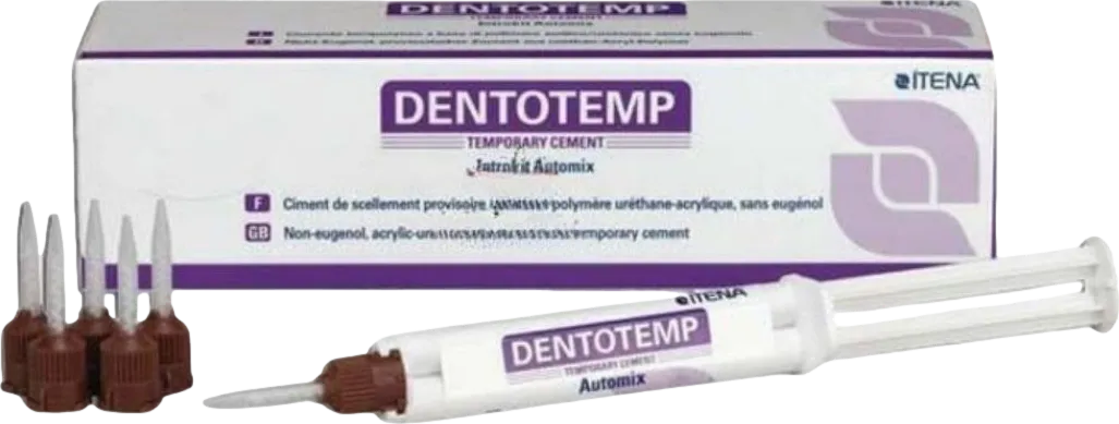 İtena DentoTemp İmplant Automix İntro Kit ( Uzun Süreli Geçici Siman )
